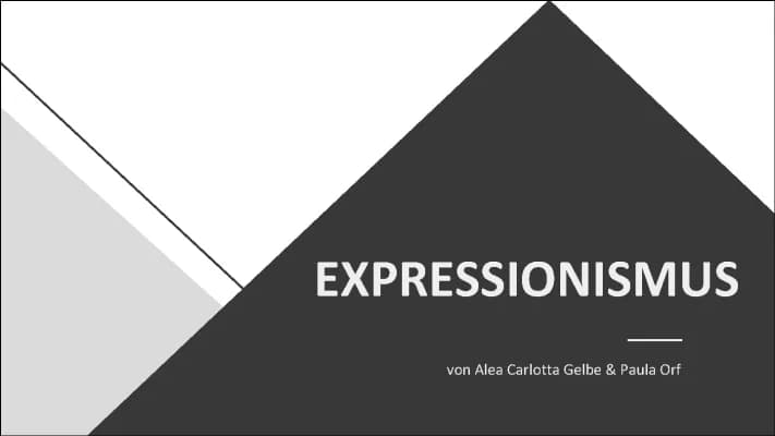 Know  Expressionismus (Kunst; aber auch Deutsch & Musik) thumbnail