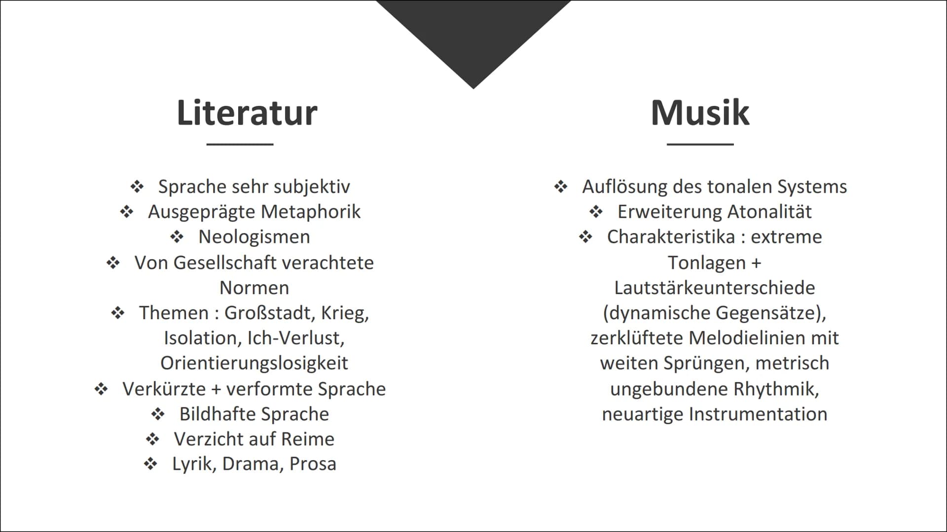 EXPRESSIONISMUS
von Alea Carlotta Gelbe & Paula Orf Inhalt
01
02
03
04
Expressionismus
Im Allgemeinen
Expressionismus
Explizit in der Kunst
