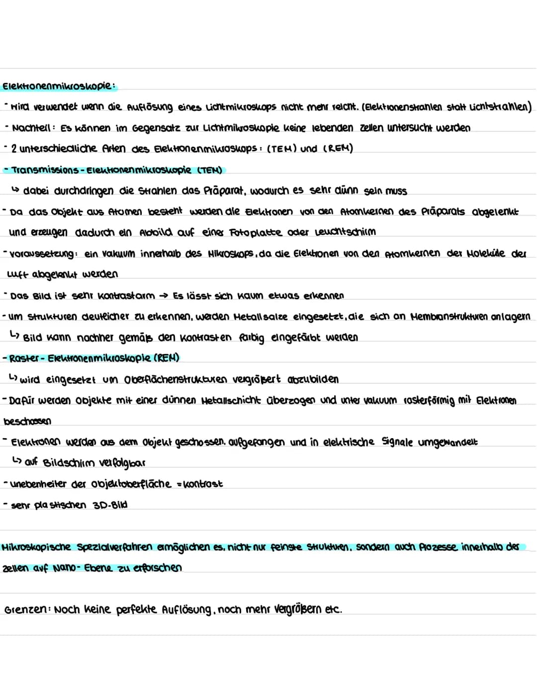 BIOLOGIE
Thema 1: Prinzipien des Lebendigen.
Lebewesen.
- 1 oder viele Zellen.
einen Stoffwechsel
- können sich Fortpflanzen
- können wachse