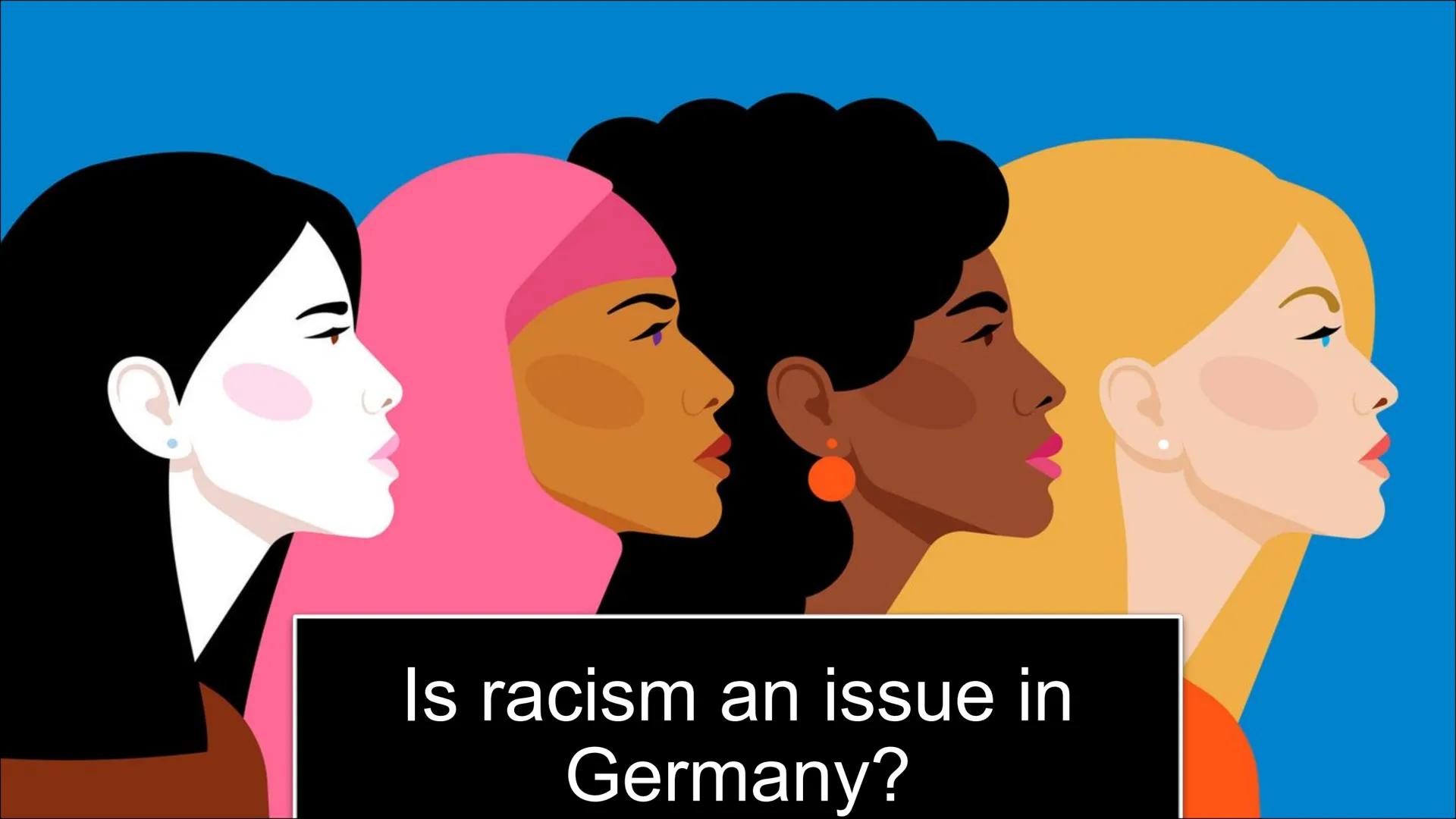 Is racism an issue in
Germany? structure

1. What is racism ?
2. How and Why did that accrued in
germany?
3. Statistics
4. Everyday racism p