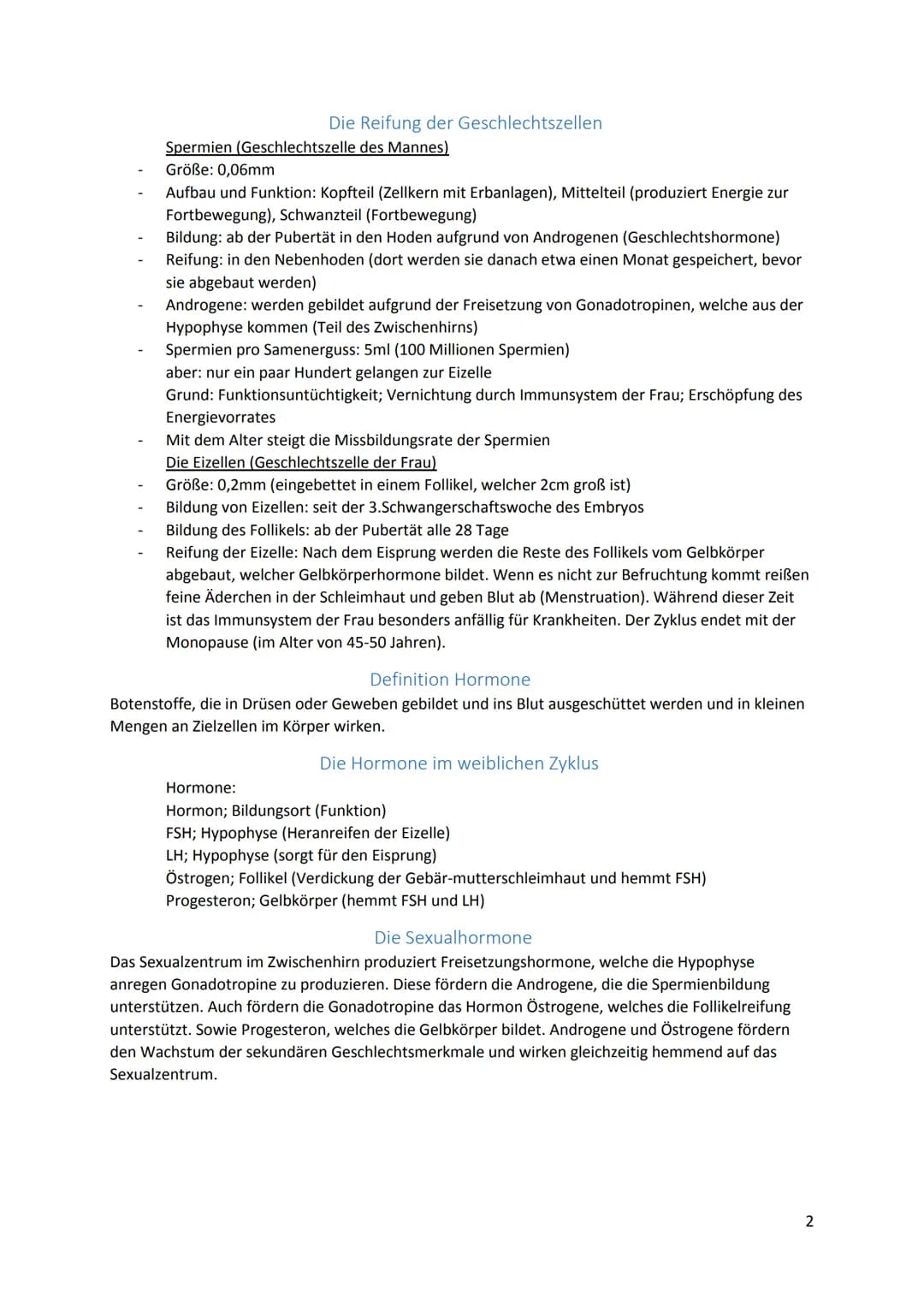 Primäre Geschlechtsmerkmale
(lat. prims der erste)
Die primären Geschlechtsorgane sind von Geburt an vorhanden. Die männlichen (primären)
Ge