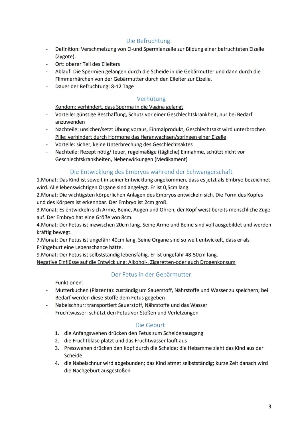 Primäre Geschlechtsmerkmale
(lat. prims der erste)
Die primären Geschlechtsorgane sind von Geburt an vorhanden. Die männlichen (primären)
Ge