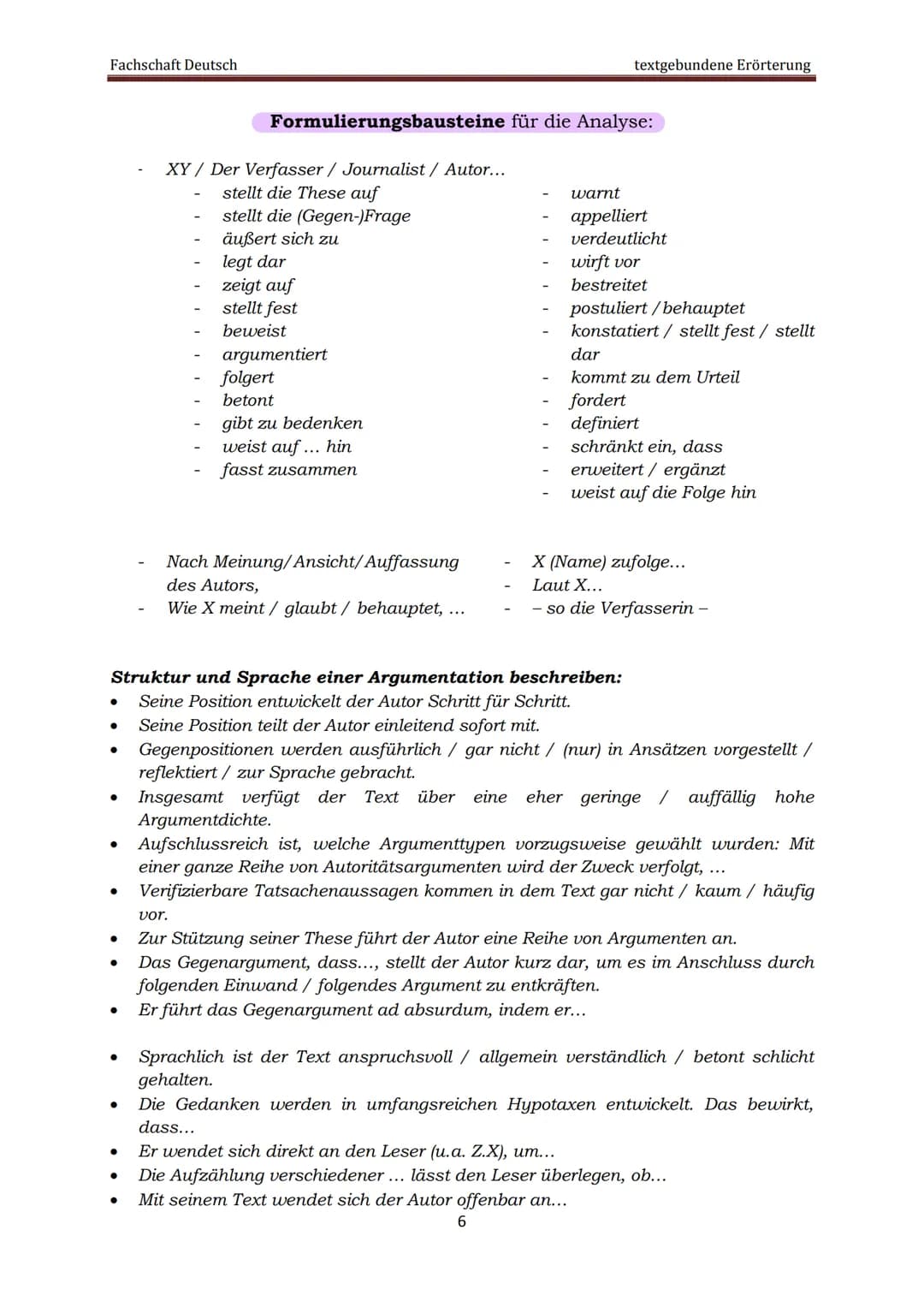 Deu
→ Klausur am 24.10
→ deitthema: Sprache in gesellschafts- politischen Verwendungszusammenhängen
→ Aufsatzform: textgebundene Erörterung 