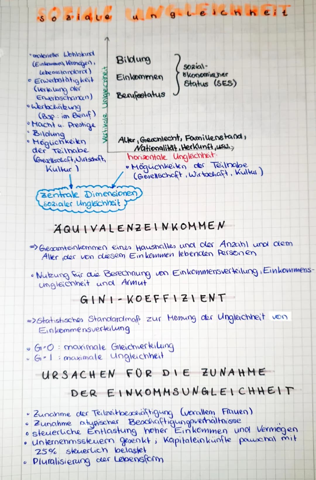 Soziale Ungleichheit