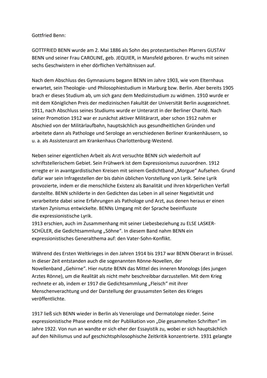 Lyrik Zusammenfassung
Eichendorff:
Biografie
Joseph von Eichendorff war einer der bedeutendsten Dichter und Schriftsteller
der Romantik. Er 