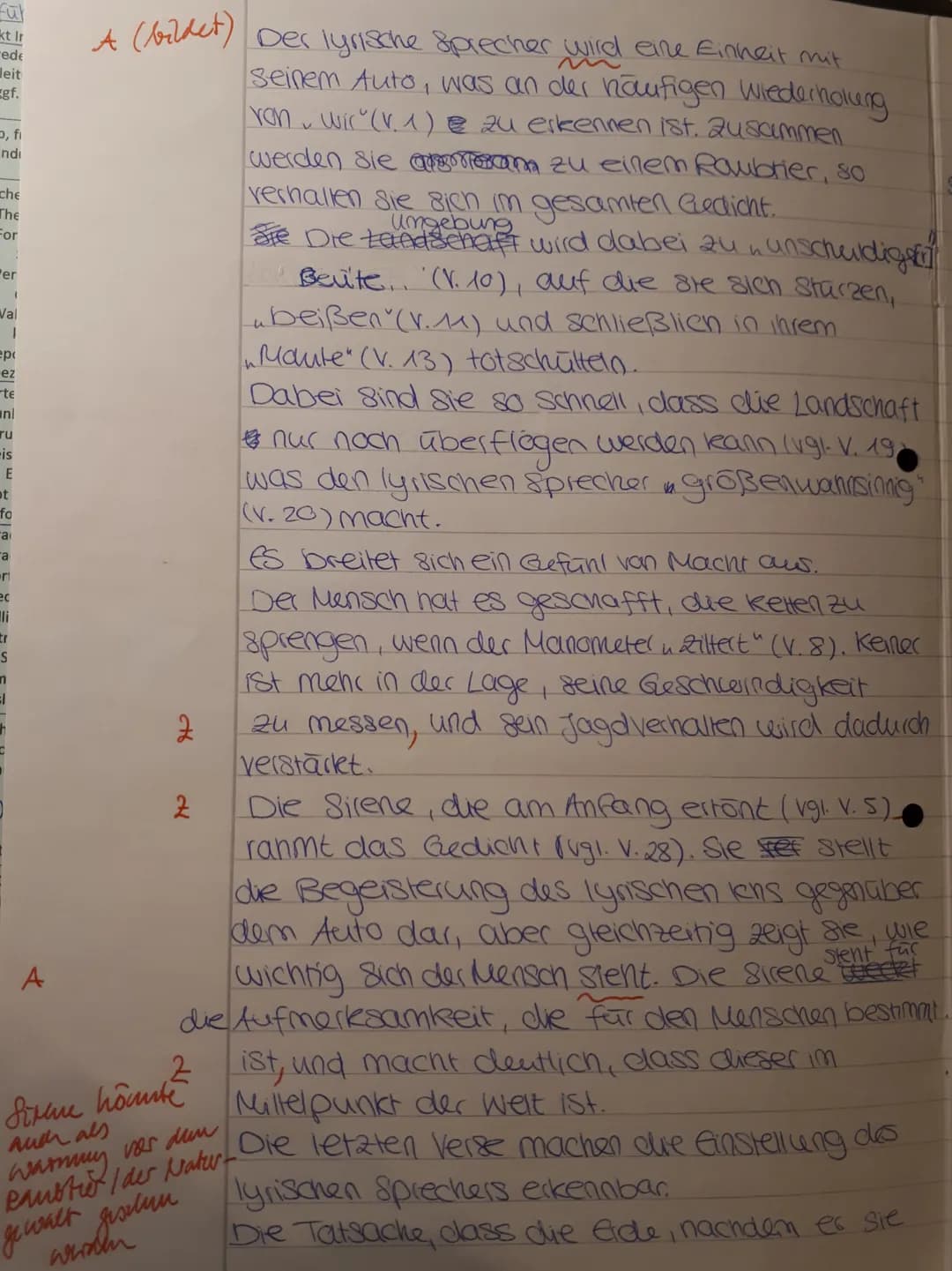 Mit dem Motiv des Autos beschäftigt sich Oskar
Kanehl in seinem Gedicht Auto " (1914). Auch
Nara Bassong greift dieses Thema in ihrem Gedian