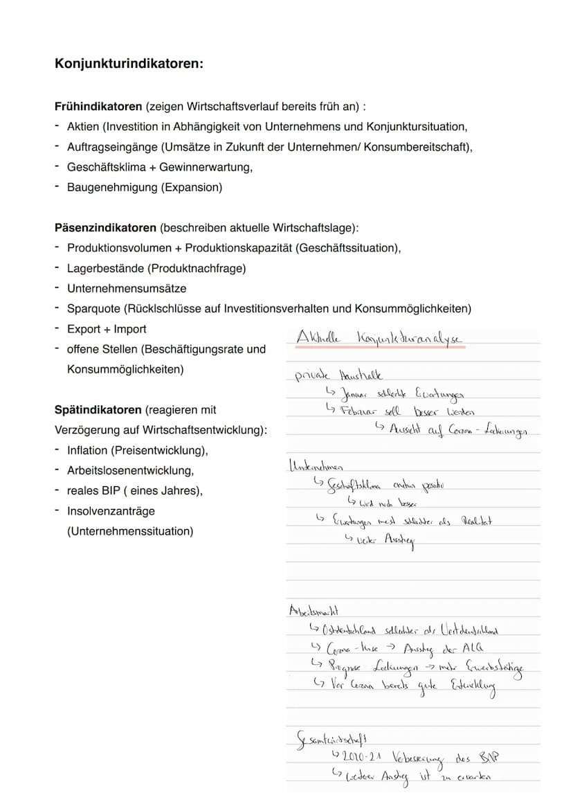 Konjunktur:
-
mit Veränderungen des wirtschaftlichen Wachstums sind wirtschaftliche, soziale,
ökologische und politische Folgen verbunden
ök