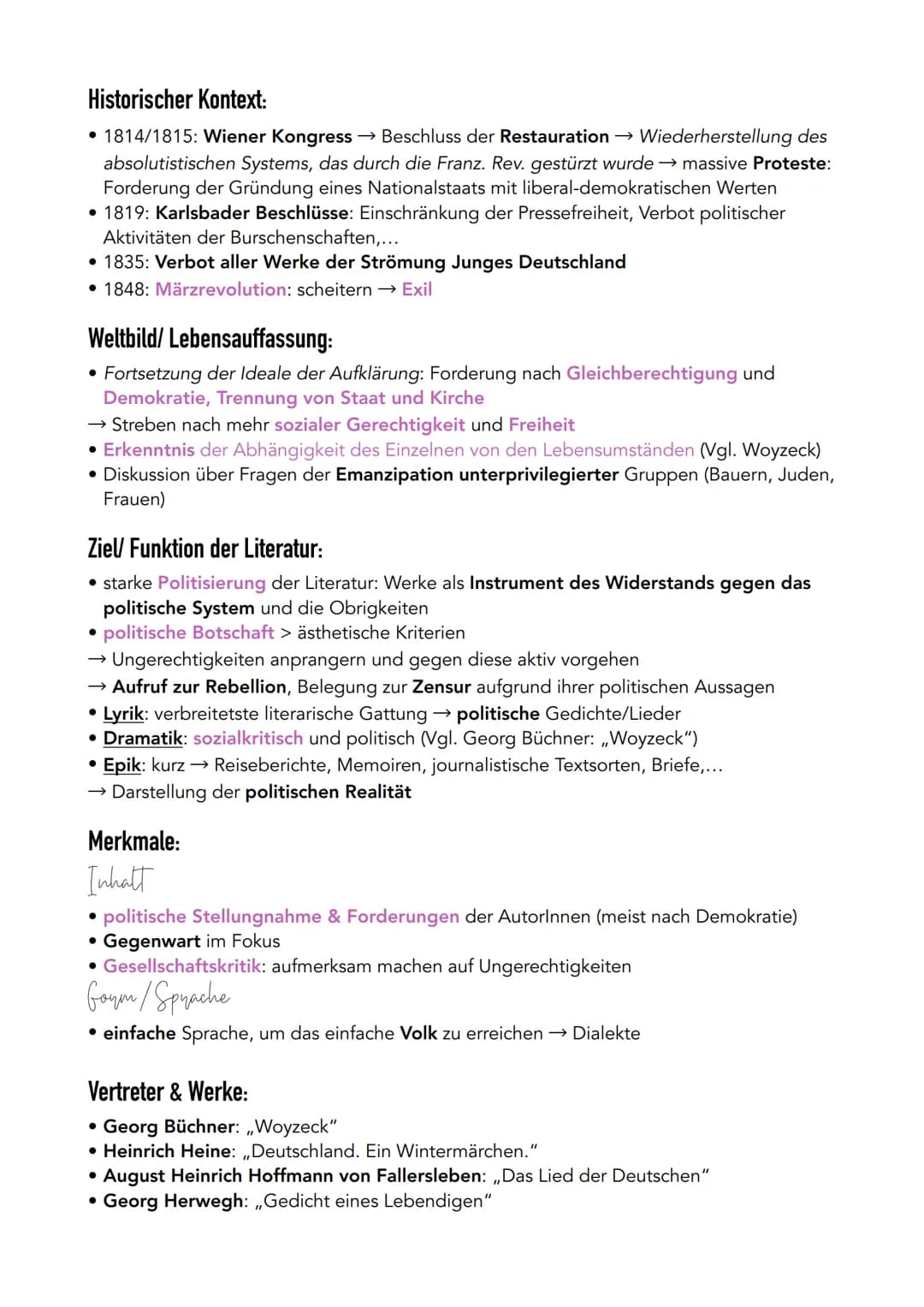 ●
1720-1800
AUFKLÄRUNG
Literaturepochen
Zeitstrahl
WEIMARER KLASSIK
STURM UND DRANG
1765-1785
Allgemeines:
Beginn der modernen Zeit
• europa