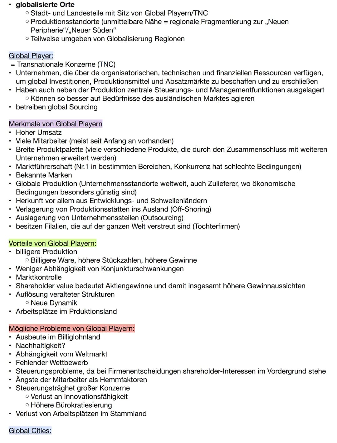 Geo Vorabi am 30.11.2021
Definition von Globalisierung:
Die Globalisierung ist der Prozess der weltweiten Zunahme von Astauschbeziehungen un