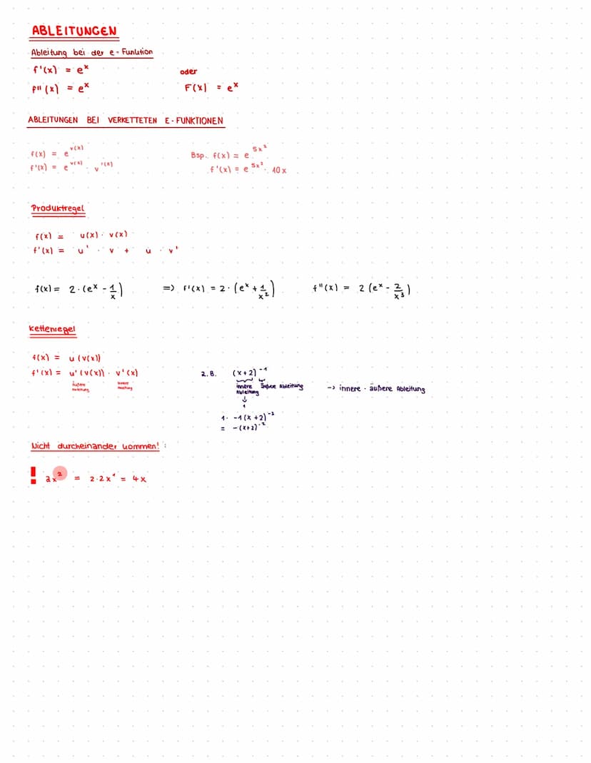 Exponentialfunktion
Definition Exponentialfunktion: Funktionen der Form f(x)= a b*
zur Basis b.
Folgerung: Es gilt:
Skizze des Graphs
Defini