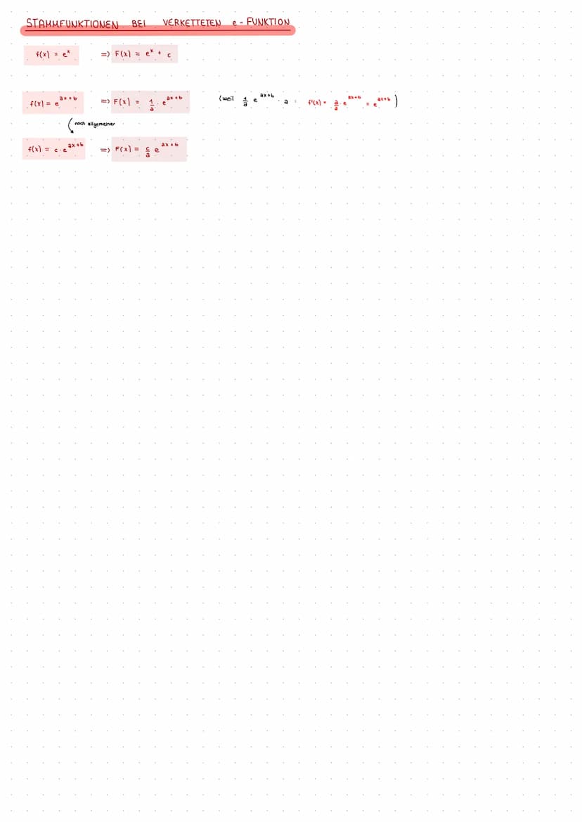 Exponentialfunktion
Definition Exponentialfunktion: Funktionen der Form f(x)= a b*
zur Basis b.
Folgerung: Es gilt:
Skizze des Graphs
Defini