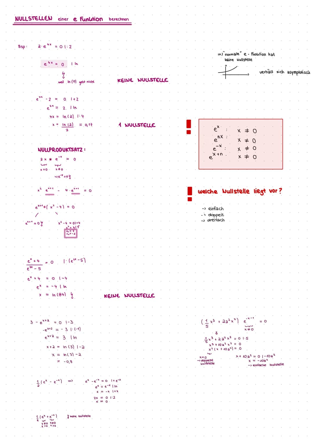 Exponentialfunktion
Definition Exponentialfunktion: Funktionen der Form f(x)= a b*
zur Basis b.
Folgerung: Es gilt:
Skizze des Graphs
Defini