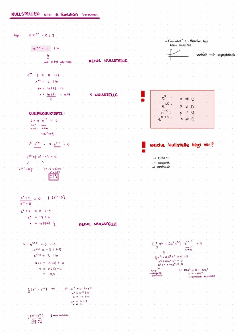 Exponentialfunktion
Definition Exponentialfunktion: Funktionen der Form f(x)= a b*
zur Basis b.
Folgerung: Es gilt:
Skizze des Graphs
Defini