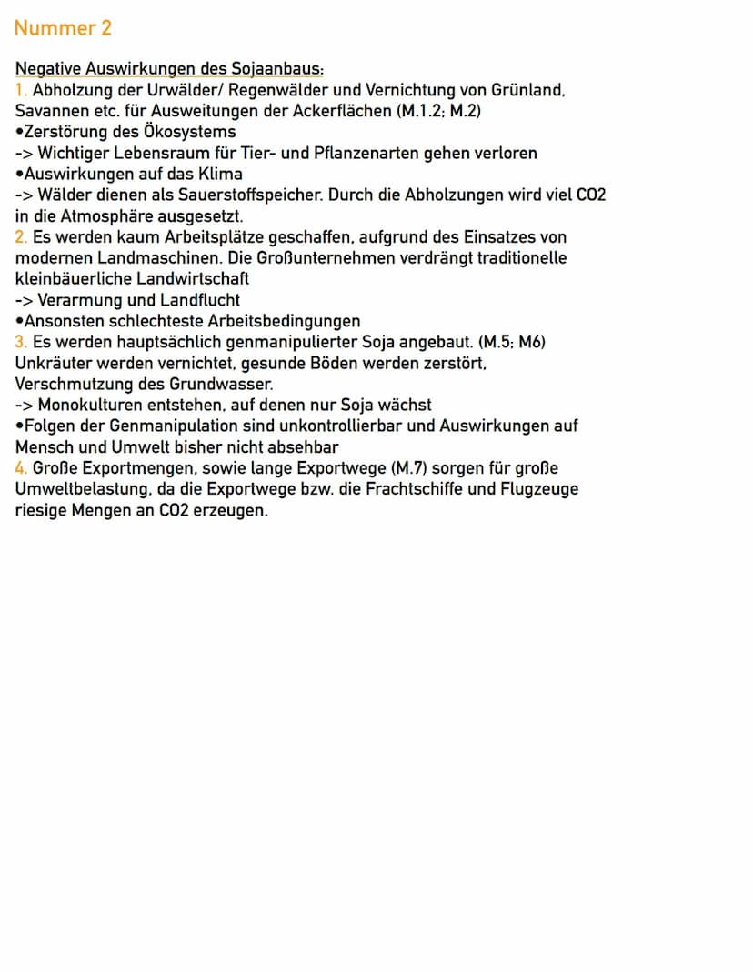 Sojaanbau im tropischen Regenwald
- Fluch oder Segen?
Aufgaben
1. a) Verorten sie Regionen Südamerikas, in denen Sojaanbau stattfindet (M.1)