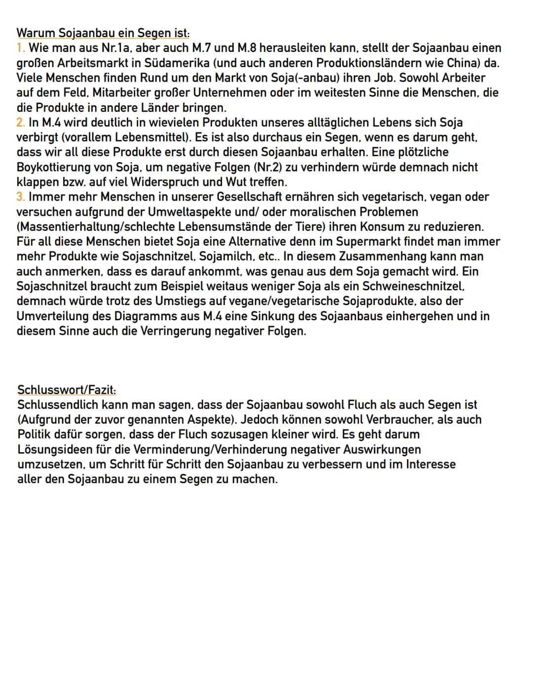 Sojaanbau im tropischen Regenwald
- Fluch oder Segen?
Aufgaben
1. a) Verorten sie Regionen Südamerikas, in denen Sojaanbau stattfindet (M.1)