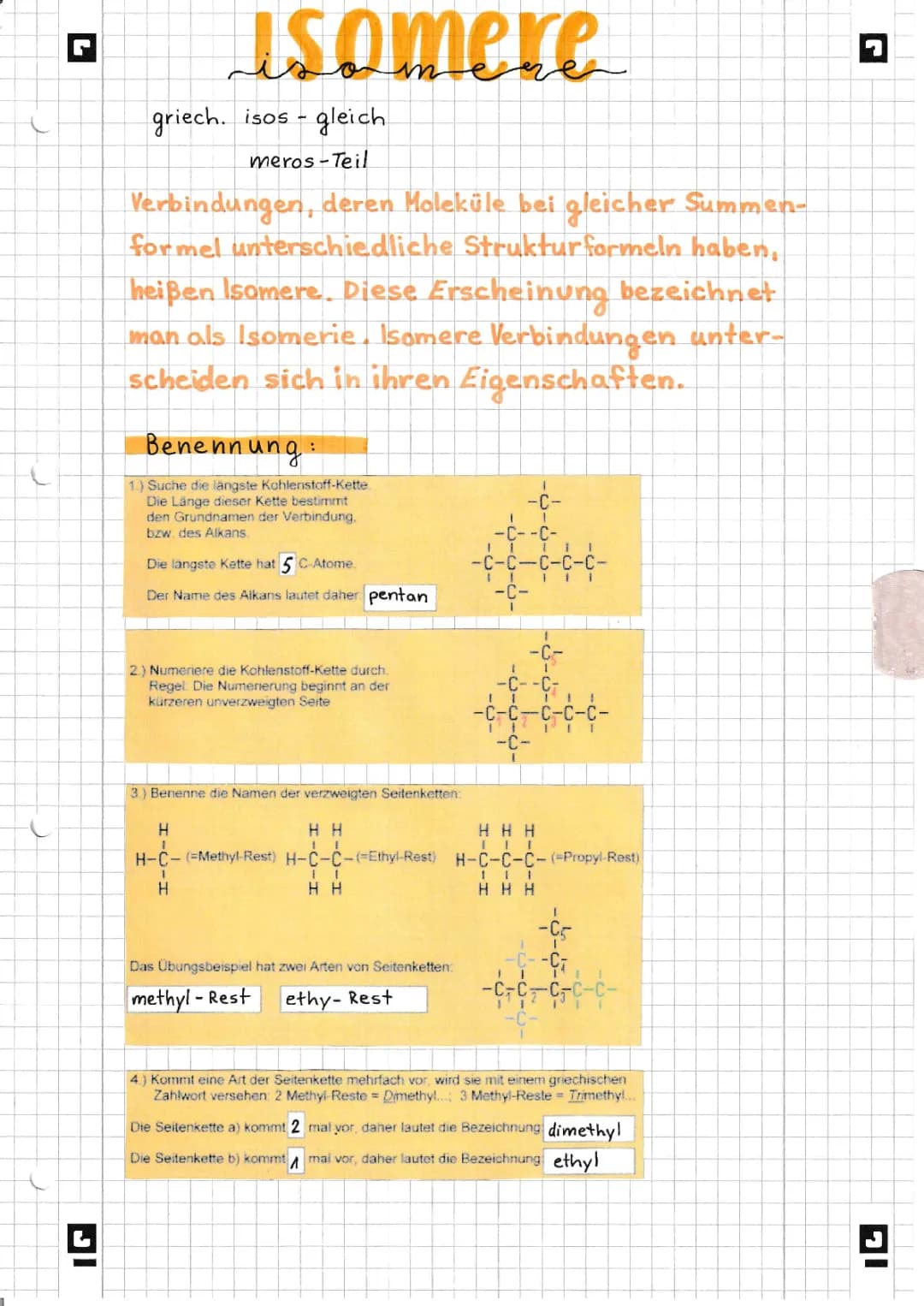 Isomere einfach erklärt: Definition, Strukturformel und Beispiele