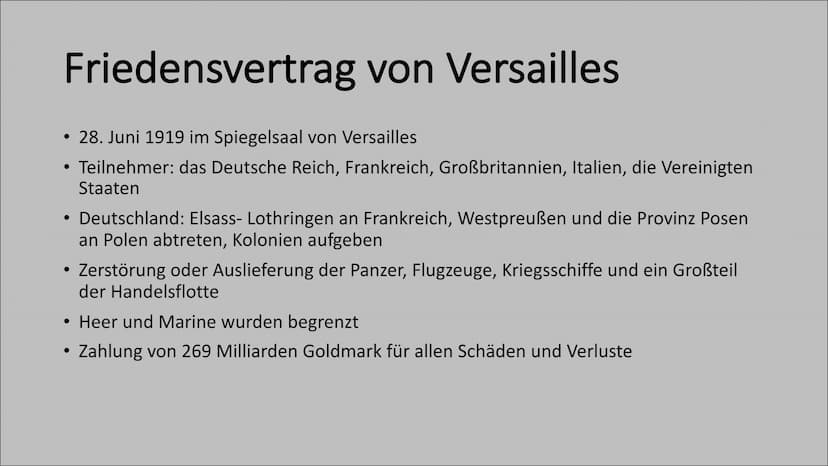 Der Erste
Weltkrieg
- das Ende und die Folgen Inhalt
●
●
●
• Karten
Folgen des 1. Weltkriegs
Quiz
Quellen
●
Die letzten Kriegsjahre
Waffenst