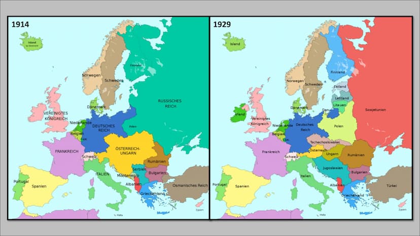 Der Erste
Weltkrieg
- das Ende und die Folgen Inhalt
●
●
●
• Karten
Folgen des 1. Weltkriegs
Quiz
Quellen
●
Die letzten Kriegsjahre
Waffenst