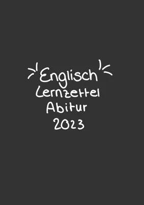 Know Englisch Leistungskurs Lernzettel Abitur 2023, Inhalte und Methodik  thumbnail