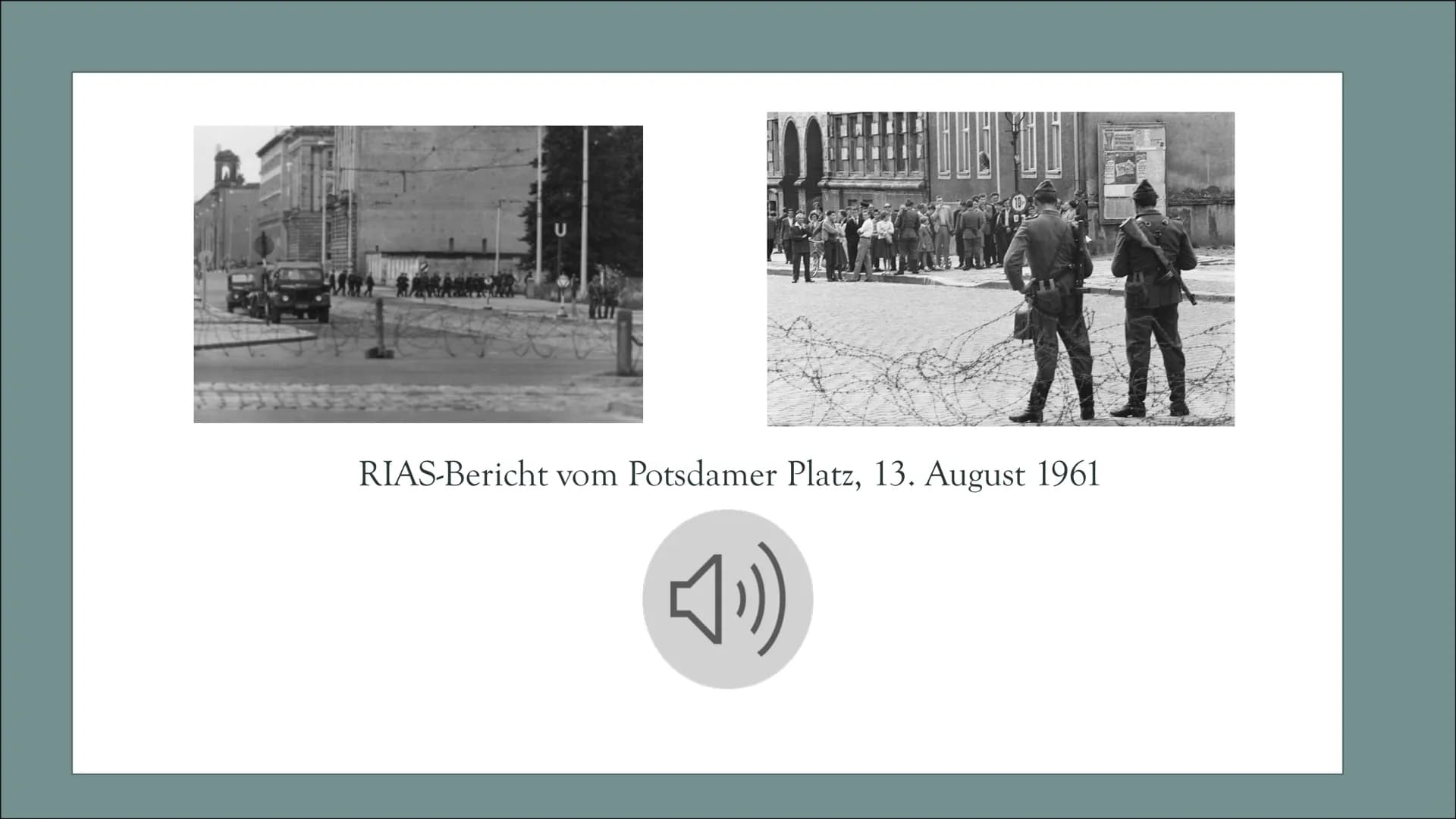 DER BAU
DER
BERLINER
MAUER
Eine Präsentation von
Laura und Emely
Lilli, INHALTS-
VERZEICH
NIS
Die Fluchtwelle
• Politische Gründe
●
●
●
●
●
