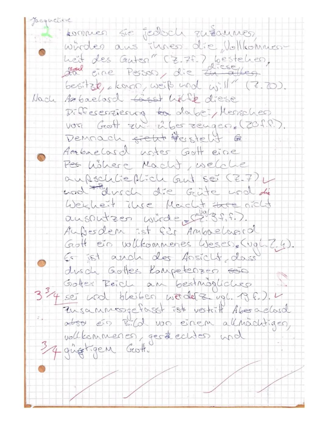 Religion, JI, Grundkurs
-Klausur-
29.11.2019
Name: Jacquelice

!!!Bitte in ganzen/vollständigen Sätzen antworten, den Basissatz, die
Zeilena