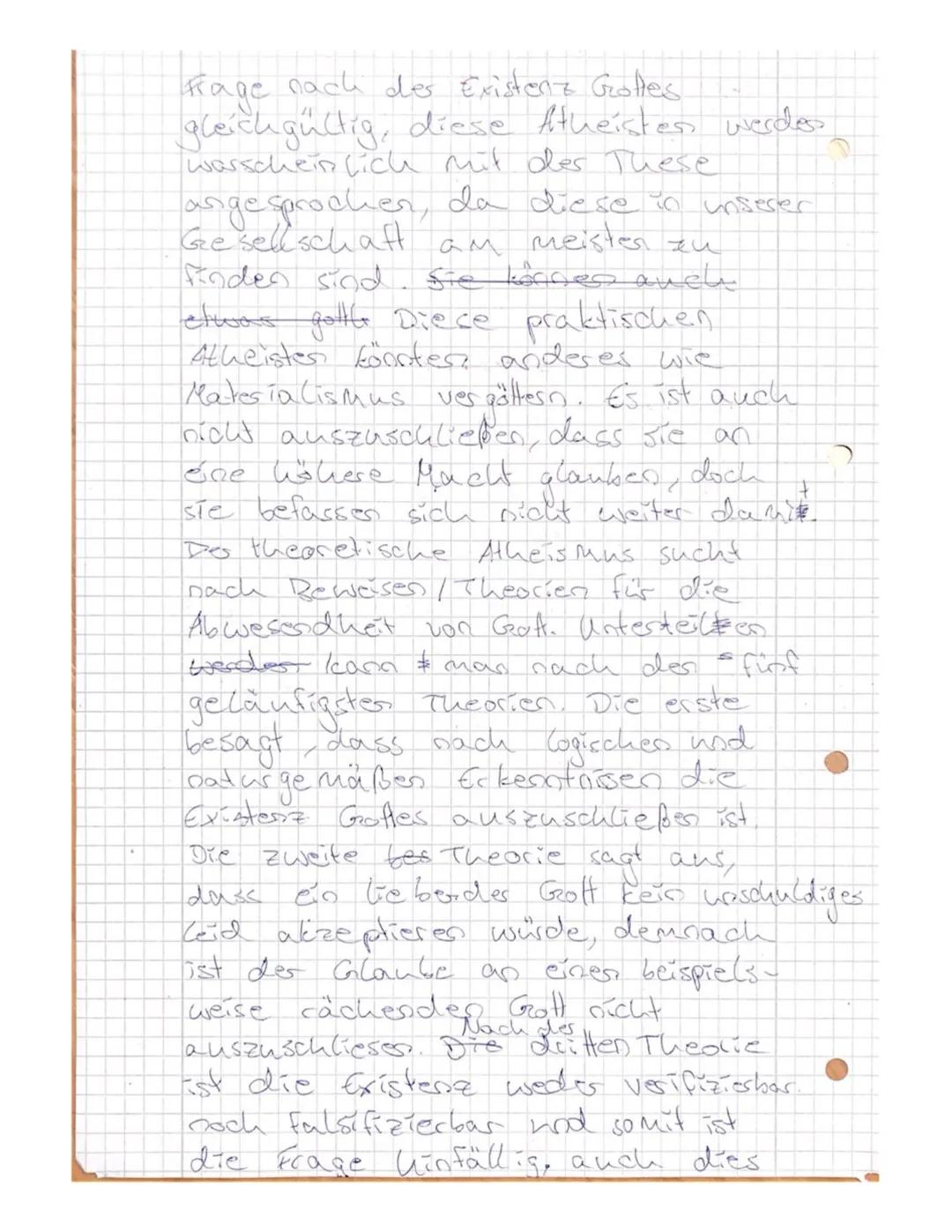 Religion, JI, Grundkurs
-Klausur-
29.11.2019
Name: Jacquelice

!!!Bitte in ganzen/vollständigen Sätzen antworten, den Basissatz, die
Zeilena