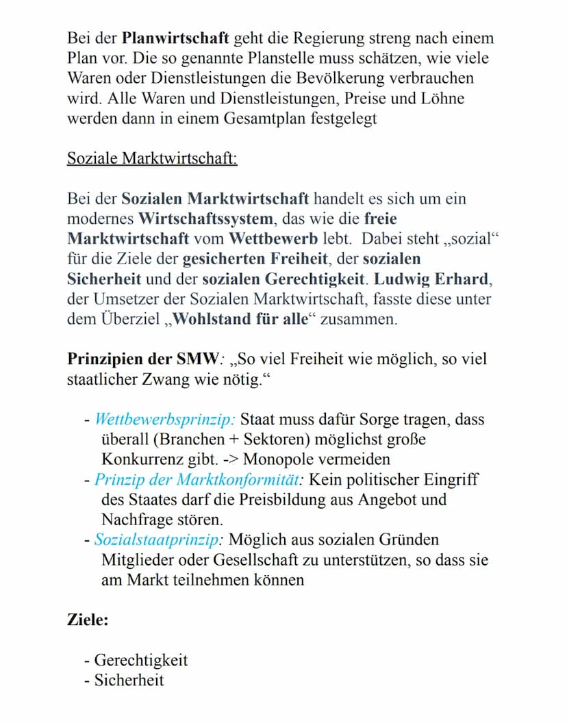 Themen:
• Wirtschaftskreislauf
• Konjunktur
• BIP und Alternativen
• NWP/AWP (Bezug Corona, Staat und Wirtschaft)
Soziale Marktwirtschaft un