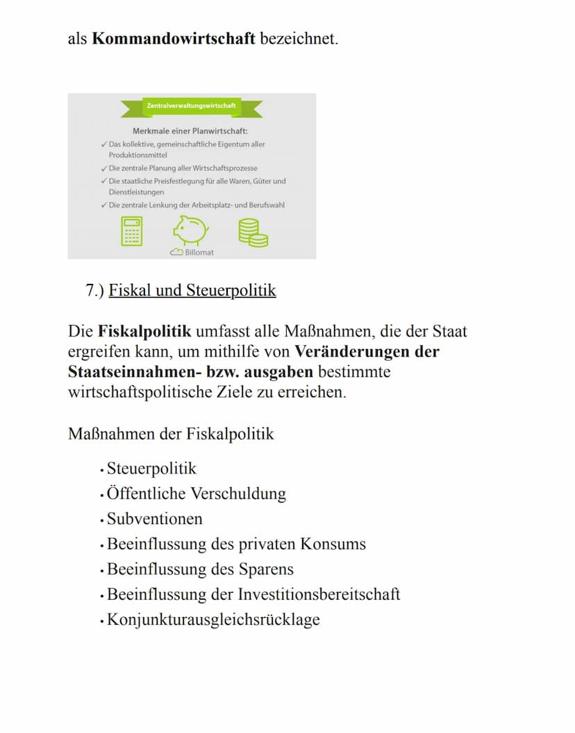 Themen:
• Wirtschaftskreislauf
• Konjunktur
• BIP und Alternativen
• NWP/AWP (Bezug Corona, Staat und Wirtschaft)
Soziale Marktwirtschaft un