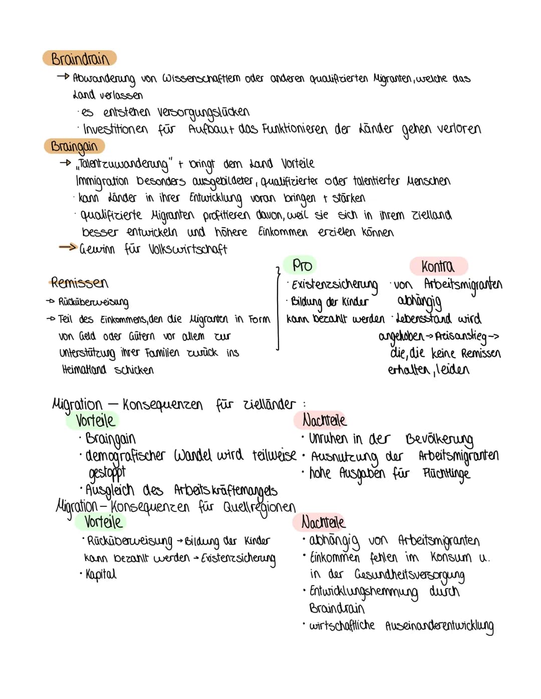 → Wanderungsbewegungen von Menschen zwischen Staaten oder administrativen Einheiten eines Staates
(Binnenmigration), die an einem längerfris