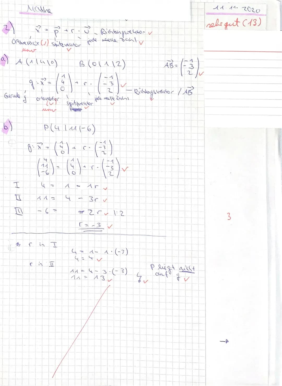 GK Mathematik
Achten Sie auf nachvollziehbare Rechenwege!
1. Gegeben ist das Dreieck ABC mit den Eckpunkten A(4 | 5 | 3), B(-1|3|-4) und C(3