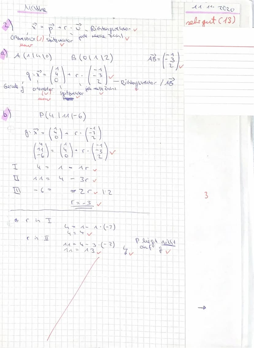 GK Mathematik
Achten Sie auf nachvollziehbare Rechenwege!
1. Gegeben ist das Dreieck ABC mit den Eckpunkten A(4 | 5 | 3), B(-1|3|-4) und C(3