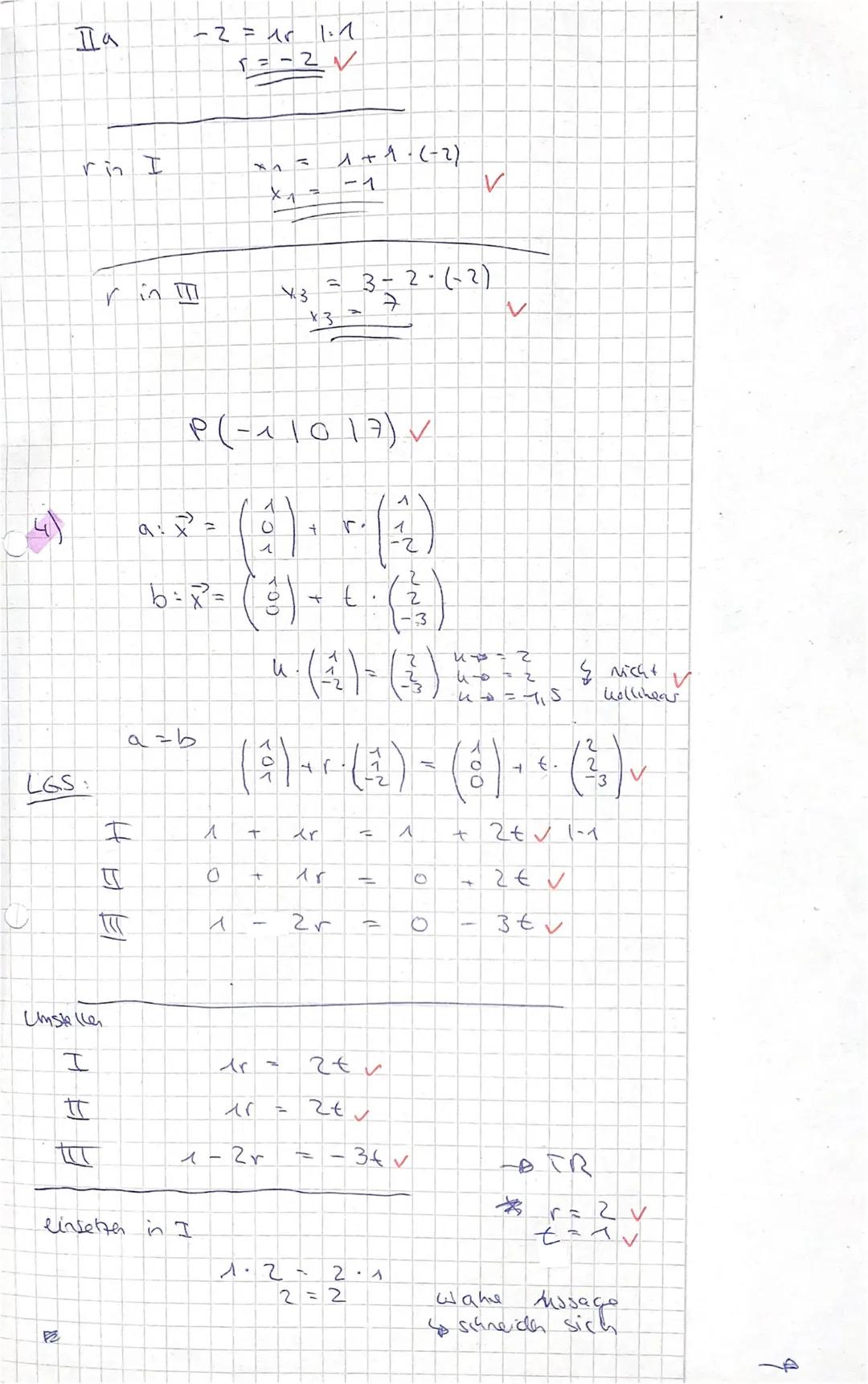 GK Mathematik
Achten Sie auf nachvollziehbare Rechenwege!
1. Gegeben ist das Dreieck ABC mit den Eckpunkten A(4 | 5 | 3), B(-1|3|-4) und C(3