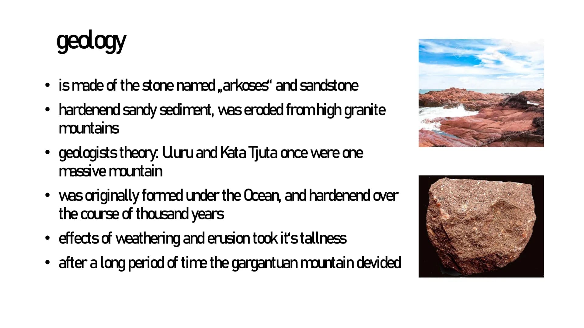 Uluru Ayers Rock
Powerpoint-Presentation by Lamija, Eric, Antonia und Finn General facts
geography
map
geology
Aborigines
history
legends
Ab