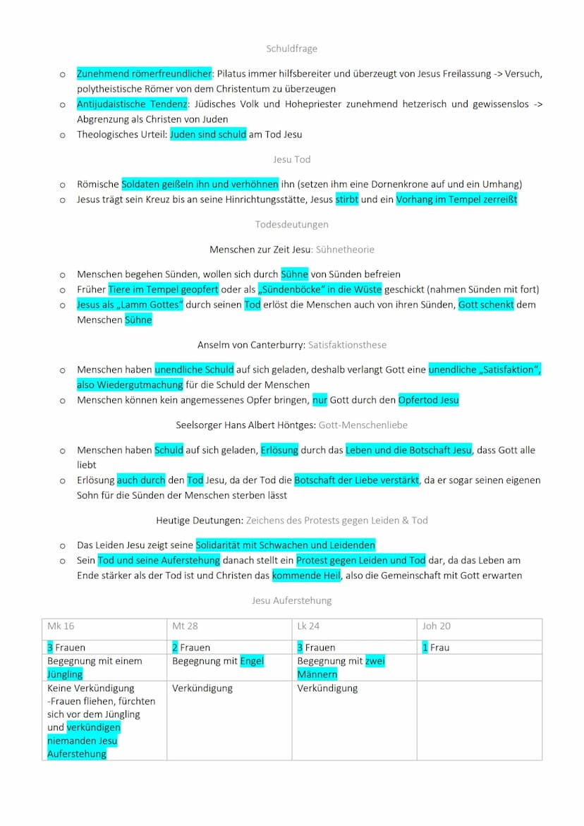 Religion mündliche Abiprüfung
Ablauf
1. Vorbereitung (30min)
2. 1.Prüfungsteil (5min - 5min - 5min)
O Einleitungssatz: Textsorte (theologisc