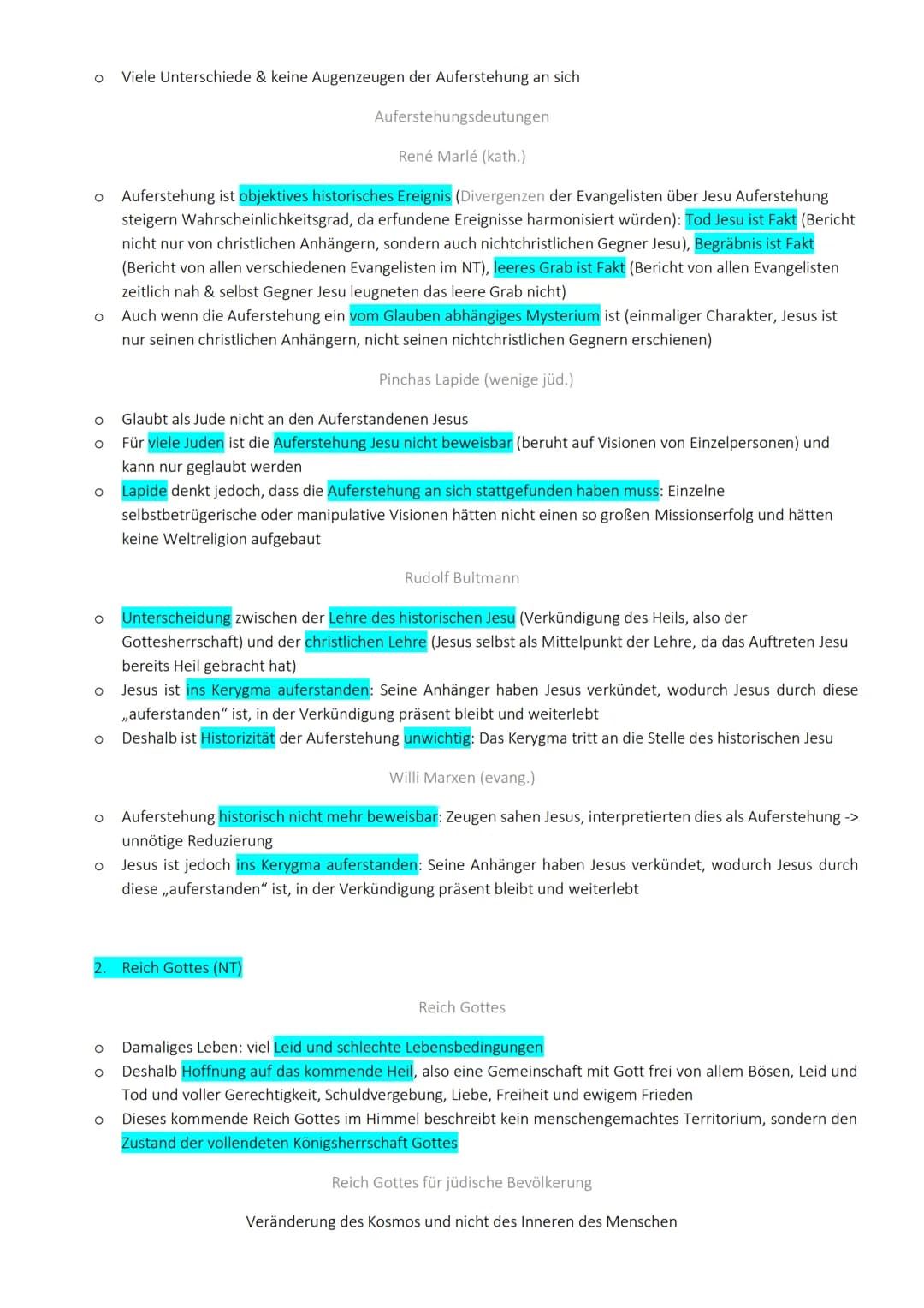 Religion mündliche Abiprüfung
Ablauf
1. Vorbereitung (30min)
2. 1.Prüfungsteil (5min - 5min - 5min)
O Einleitungssatz: Textsorte (theologisc