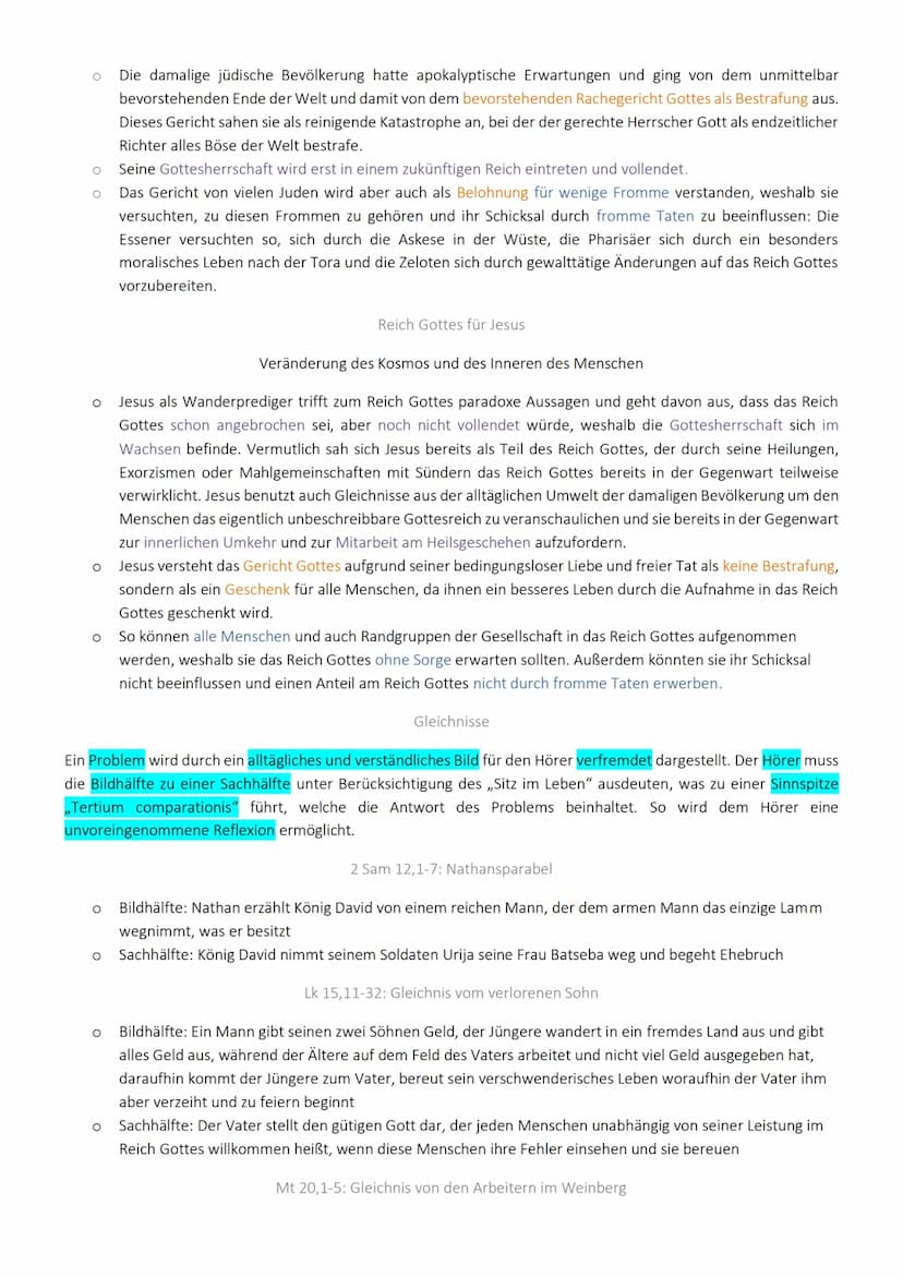 Religion mündliche Abiprüfung
Ablauf
1. Vorbereitung (30min)
2. 1.Prüfungsteil (5min - 5min - 5min)
O Einleitungssatz: Textsorte (theologisc
