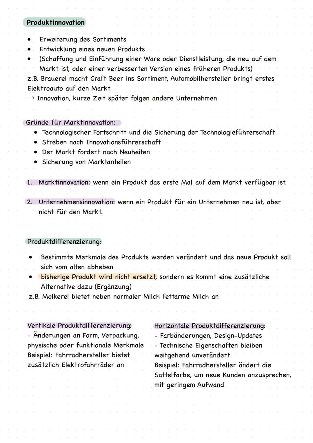●
Marktbedingungen die das unternehmerische Handeln beeinflussen:
Marketing ist die konzeptionelle Ausrichtung aller Unternehmensaktivitäten