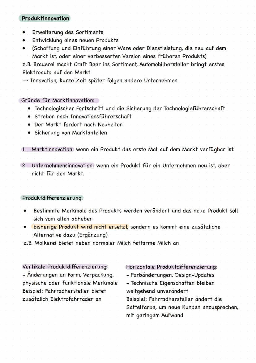 ●
Marktbedingungen die das unternehmerische Handeln beeinflussen:
Marketing ist die konzeptionelle Ausrichtung aller Unternehmensaktivitäten