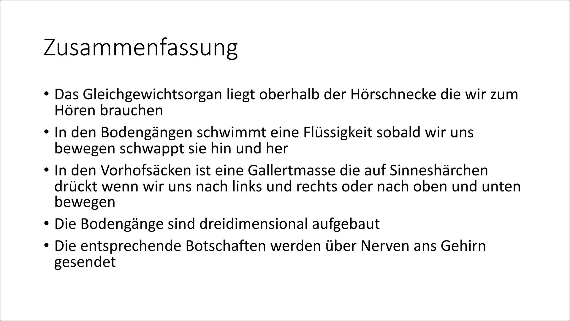 Das Gleichgewichtsorgan Datum 18.05.18
DAS GLEICHGEWICHTSORGAN
DAS GLEICHGEWICHTSORGANG...
... sitzt im Ohr, über der Hörschnecke, die wir z