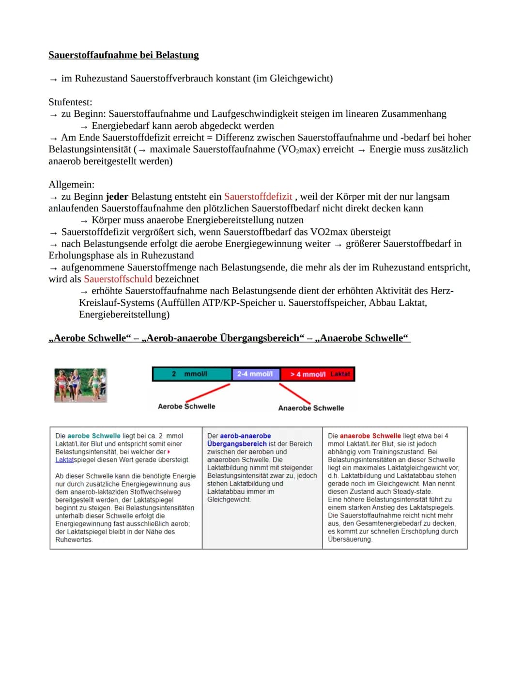Ausdauer
Definition: Ausdauer beschreibt die konditionelle Fähigkeit bei länger andauernden körperlichen
Belastungen psychischen, sowie phys