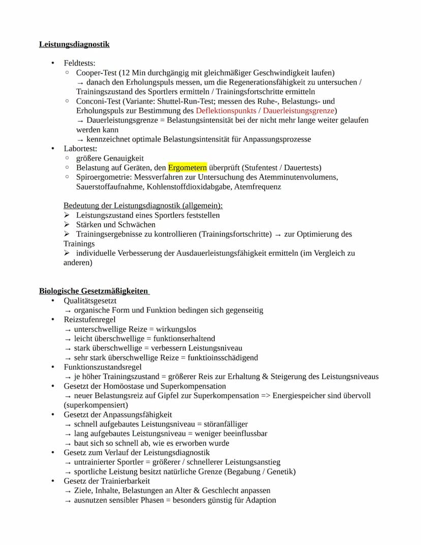 Ausdauer
Definition: Ausdauer beschreibt die konditionelle Fähigkeit bei länger andauernden körperlichen
Belastungen psychischen, sowie phys