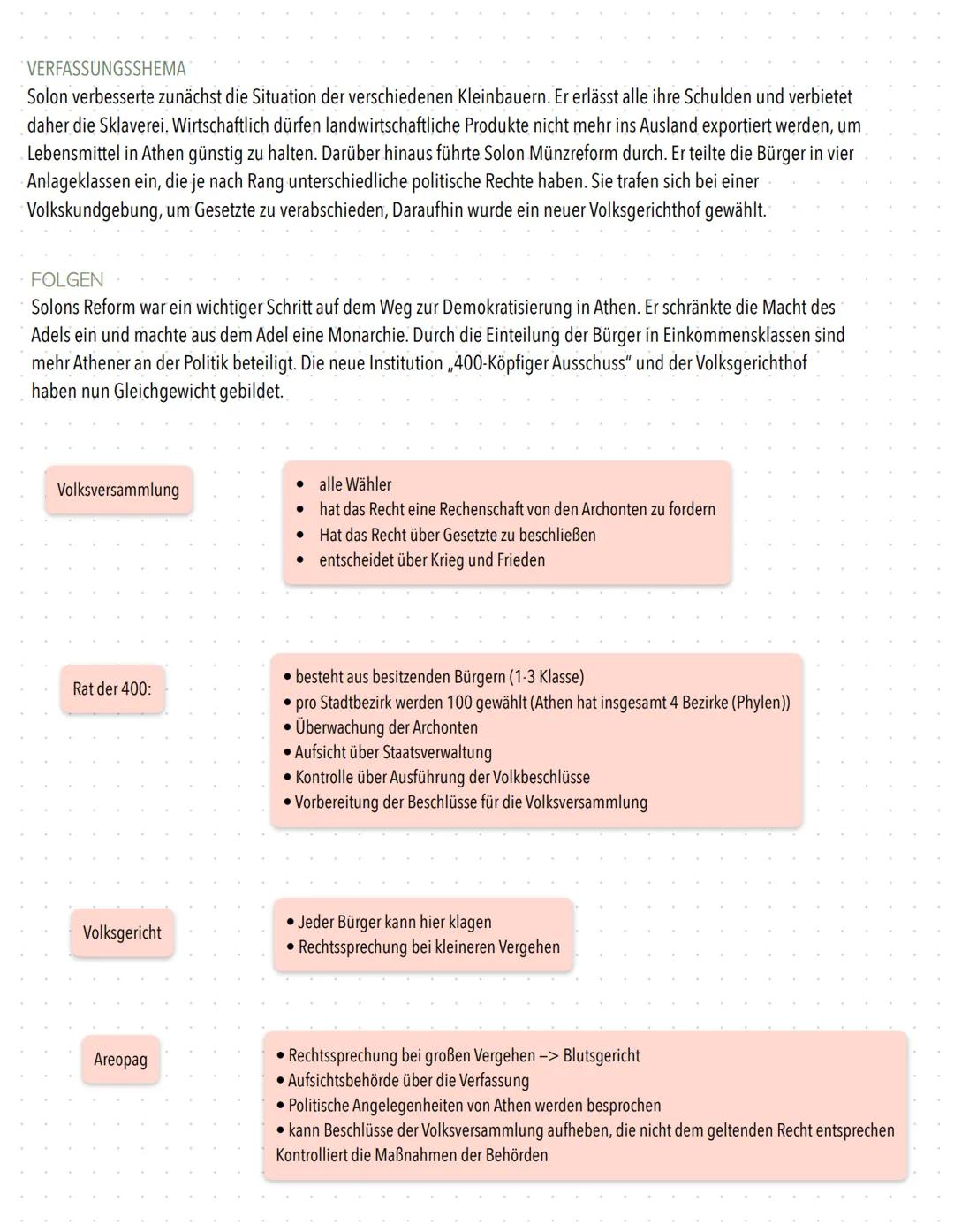 # Wichtige Daten/Chronologie

Ca. 700 v.Chr
Athen schließt sich zu politischer Einheit zusammen

Ca. 683 v. Chr.
Athen wird zur aristokratis