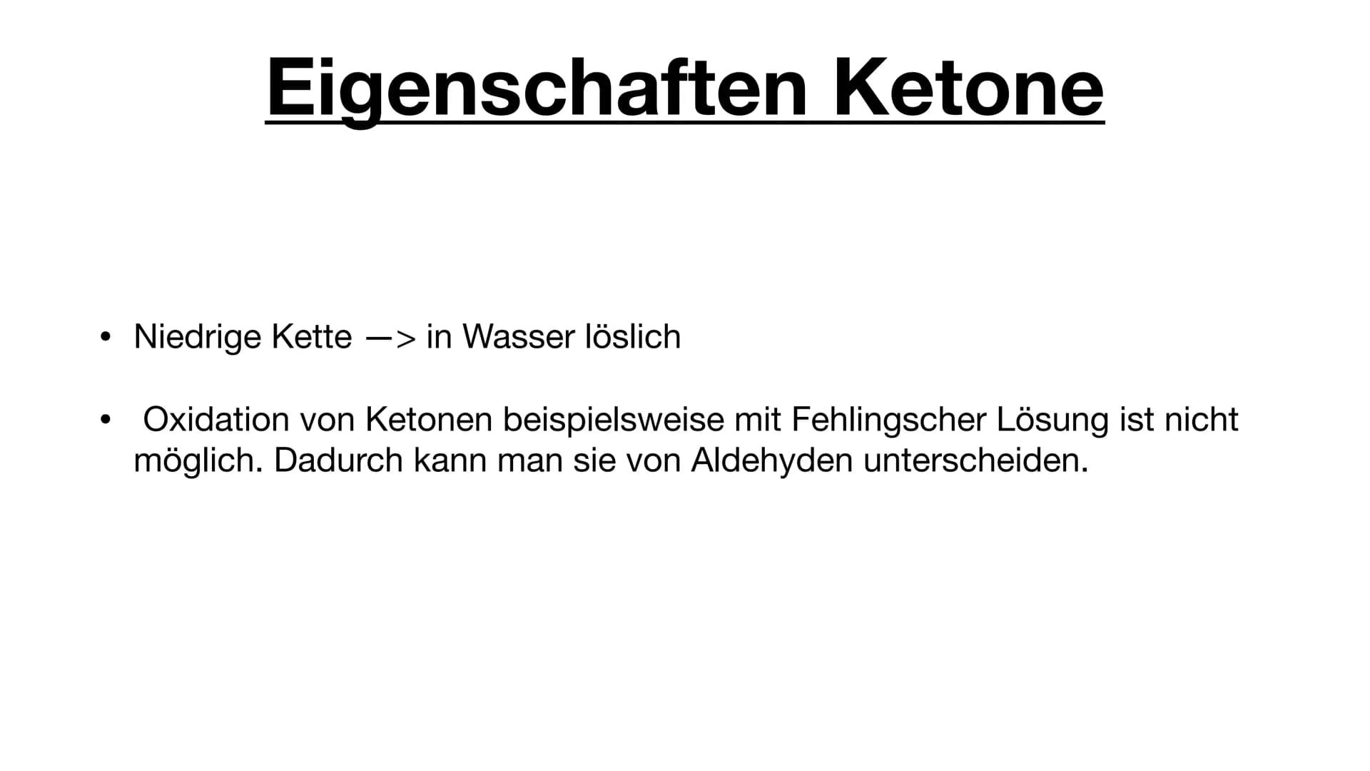 Aldehyde und Ketone
Sila Ea
он
ml ●
Direkter Vergleich zwischen Aldehyden und Ketonen
1. Herstellung
2. Funktionelle Gruppe
Gliederung
3. No