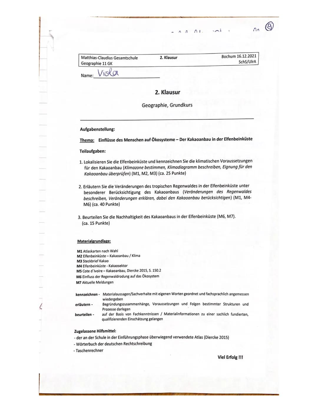 Nachhaltiger Kakaoanbau: Klausur an der Elfenbeinküste