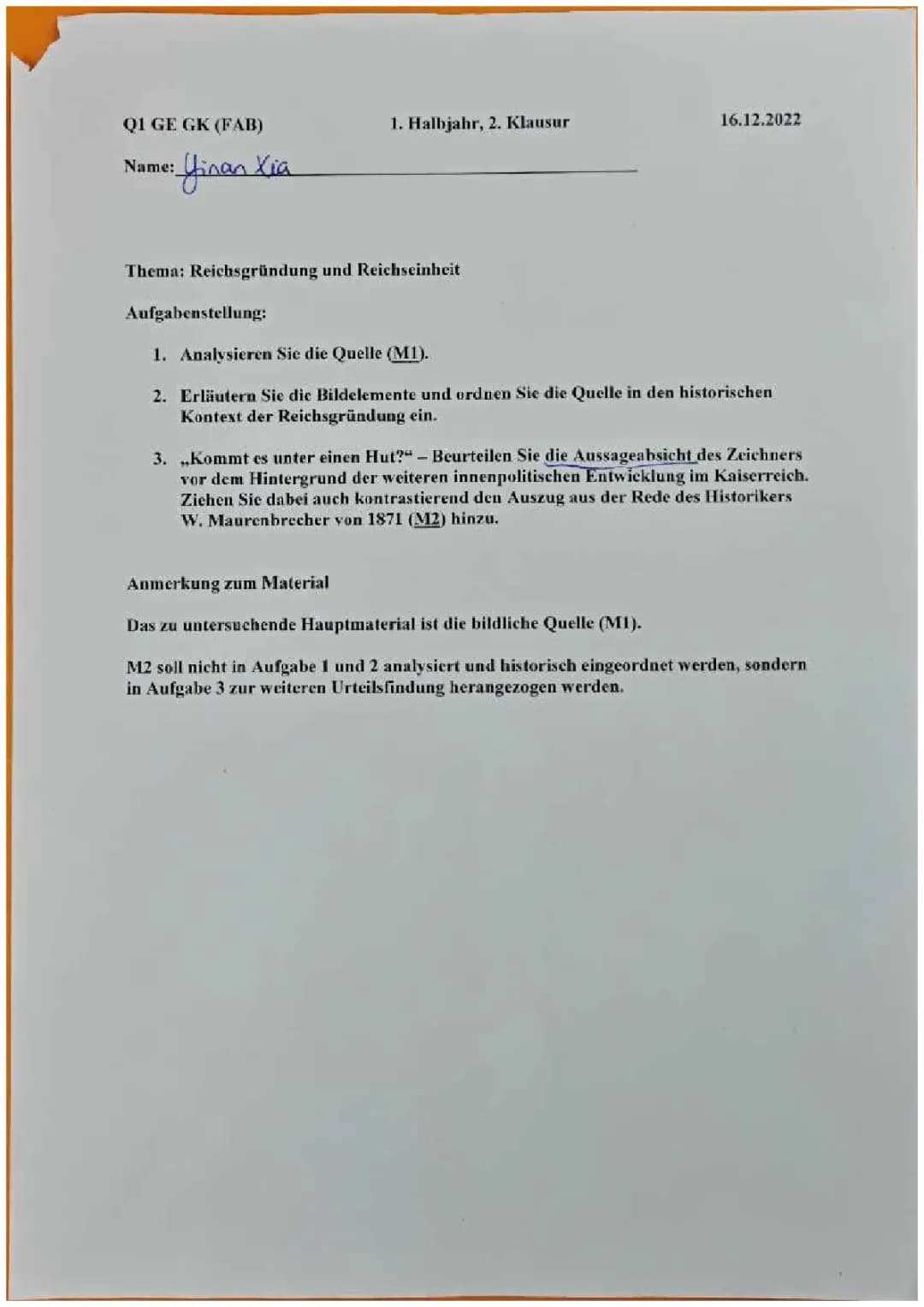 Karikatur Deutschlands Zukunft: Analyse und Interpretation der Pickelhaube