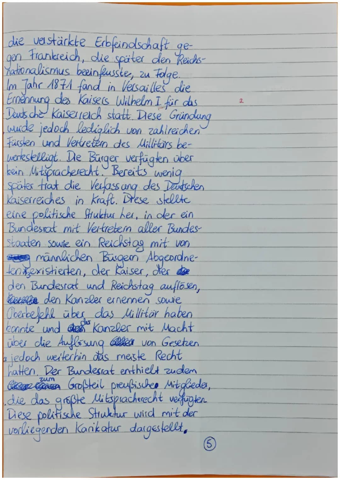 Q1 GE GK (FAB)
: Jinan Xia
Name:
1. Halbjahr, 2. Klausur
Thema: Reichsgründung und Reichseinheit
Aufgabenstellung:
16.12.2022
1. Analysieren