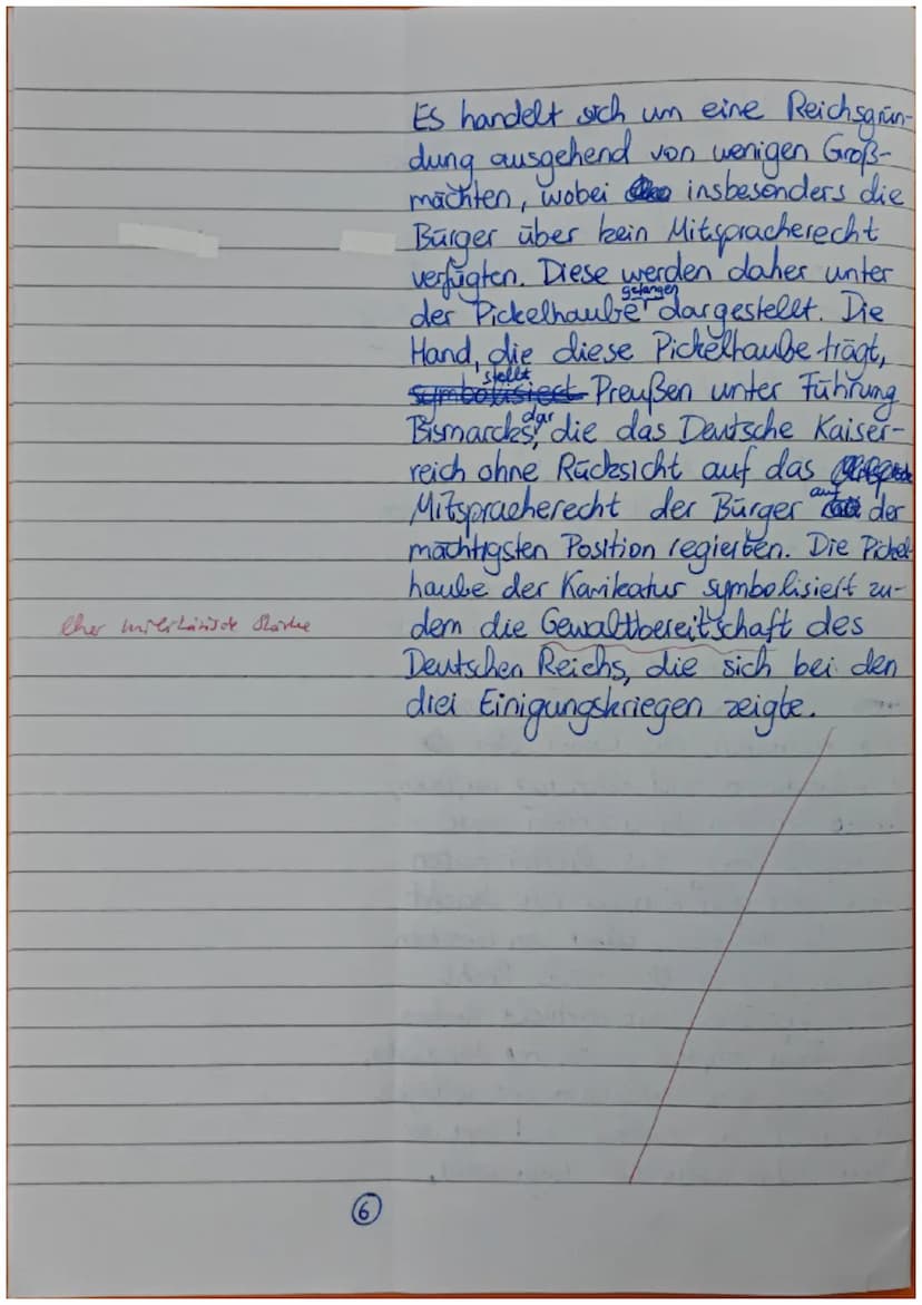 Q1 GE GK (FAB)
: Jinan Xia
Name:
1. Halbjahr, 2. Klausur
Thema: Reichsgründung und Reichseinheit
Aufgabenstellung:
16.12.2022
1. Analysieren