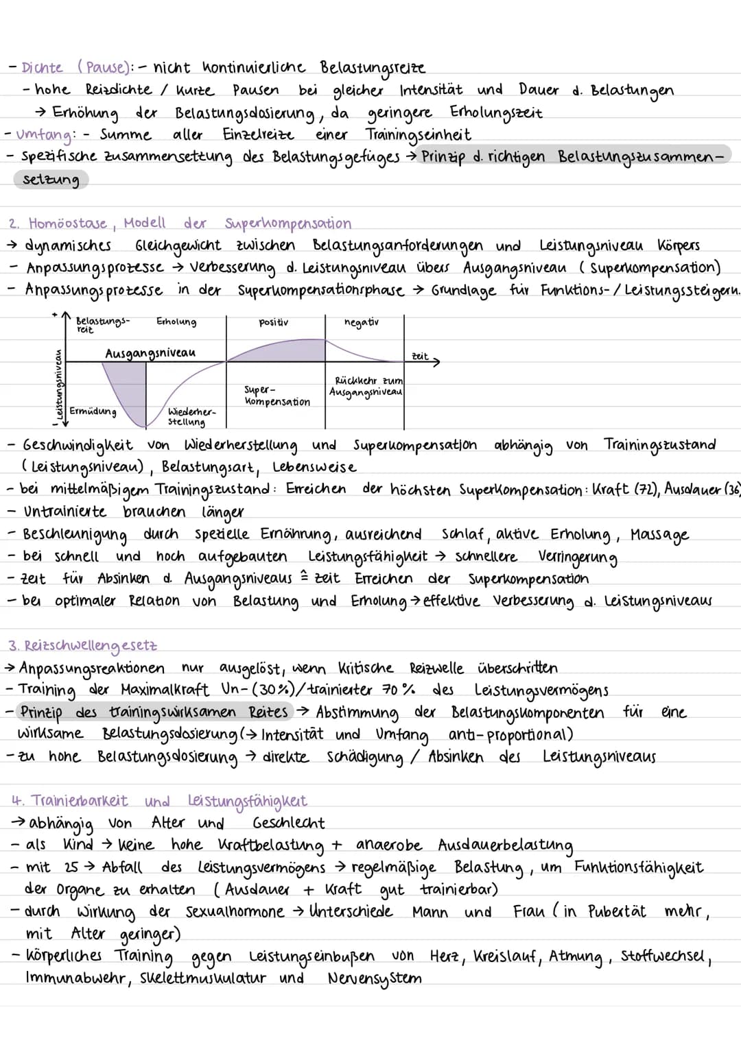 1. Sich
fit fühlen
- Nicht - Fit - Sein" / eingeschränkte Leistungsfähigkeit durch Müdigkeit, Konzentration,
Verletzungen, Ausdauer) → Einsc