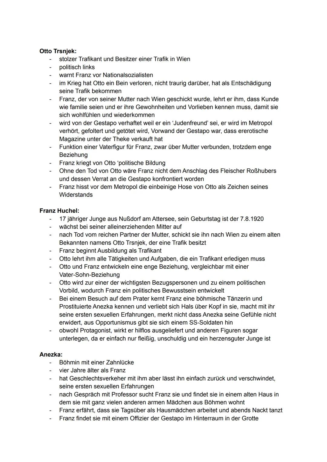 Deutschklausur 8.10.2021 Lernzettel:
Zusammenfassungen
Charakterisierungen/Rollenbiographien
Figurenkonstellation
geschichtlicher Zusammenha