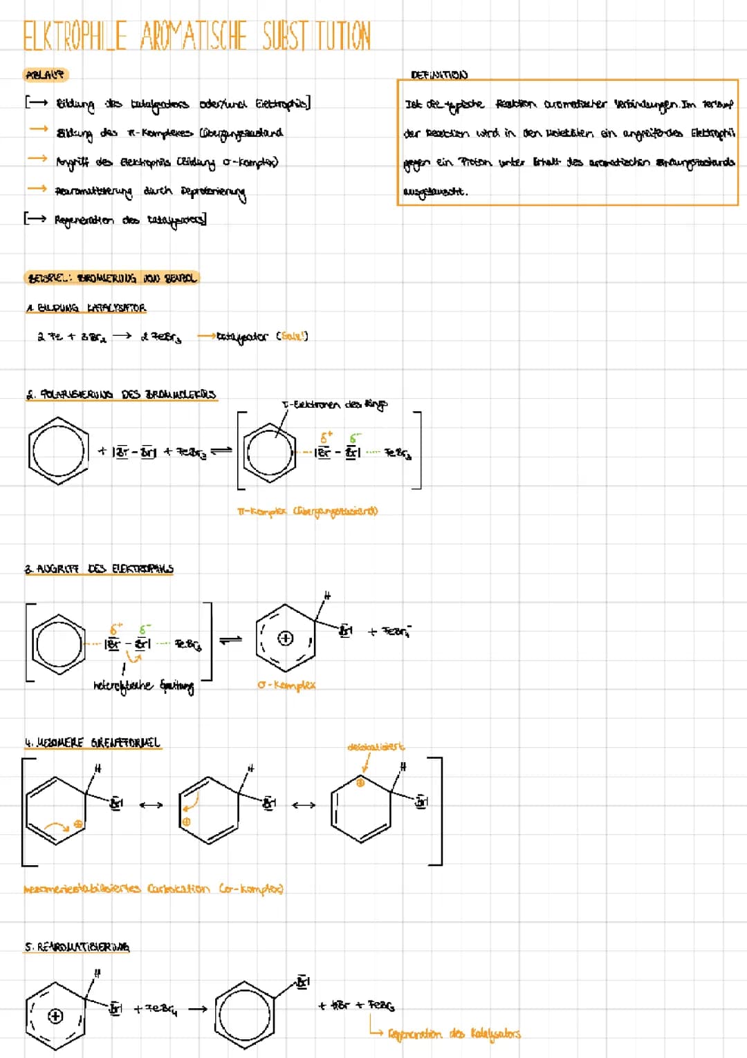 Elektrophile Aromatische Substitution